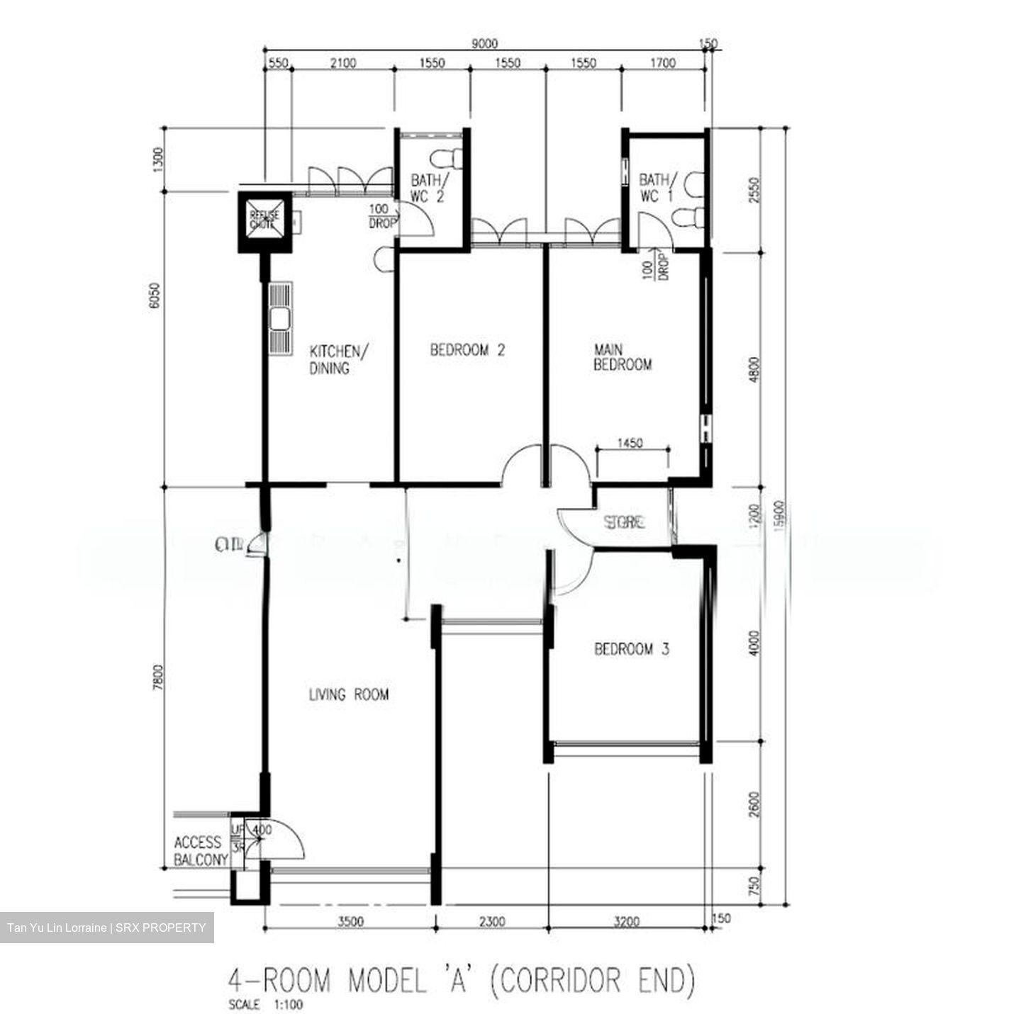 Blk 240 Tampines Street 21 (Tampines), HDB 4 Rooms #576024571